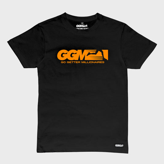GGM Classic T-Shirt - Black/Tangerine