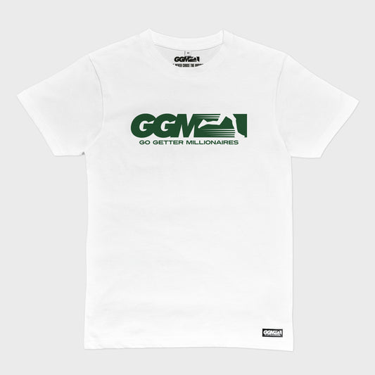 GGM Classic T-Shirt - White/Money Green