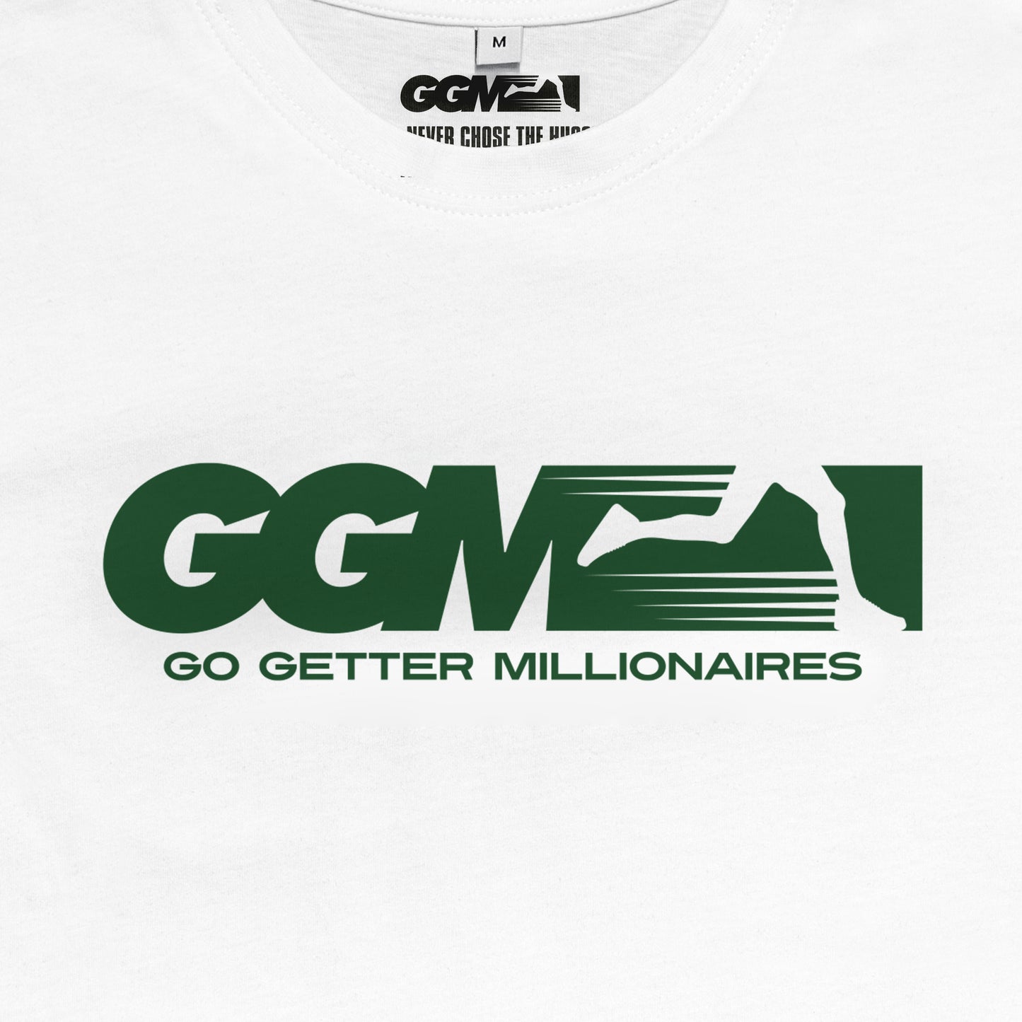 GGM Classic T-Shirt - White/Money Green