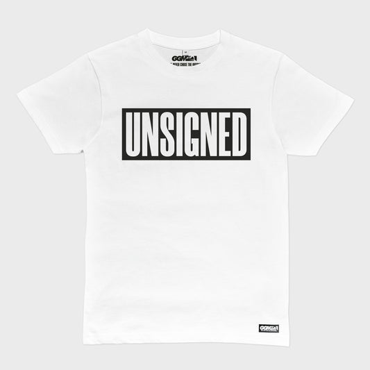 Unsigned T-Shirt - White/Black